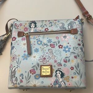 Disney Dooney & Bourke 2023 Flower and Garden Snow White Crossbody NWT